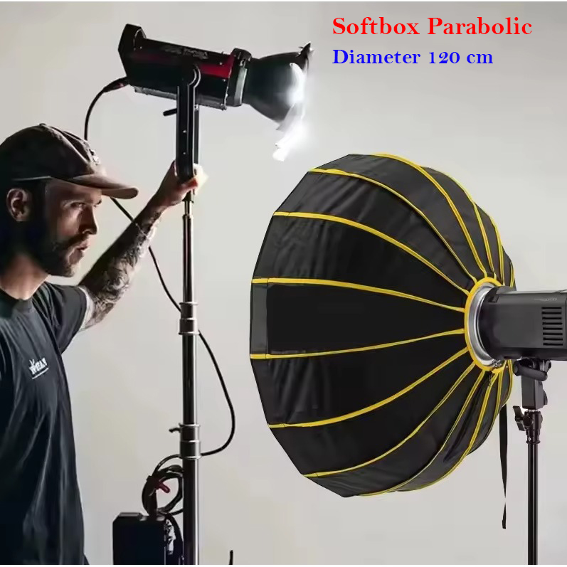 SHUNYI Softbox Parabolic Reflector Photography Bowens Mount - SH25