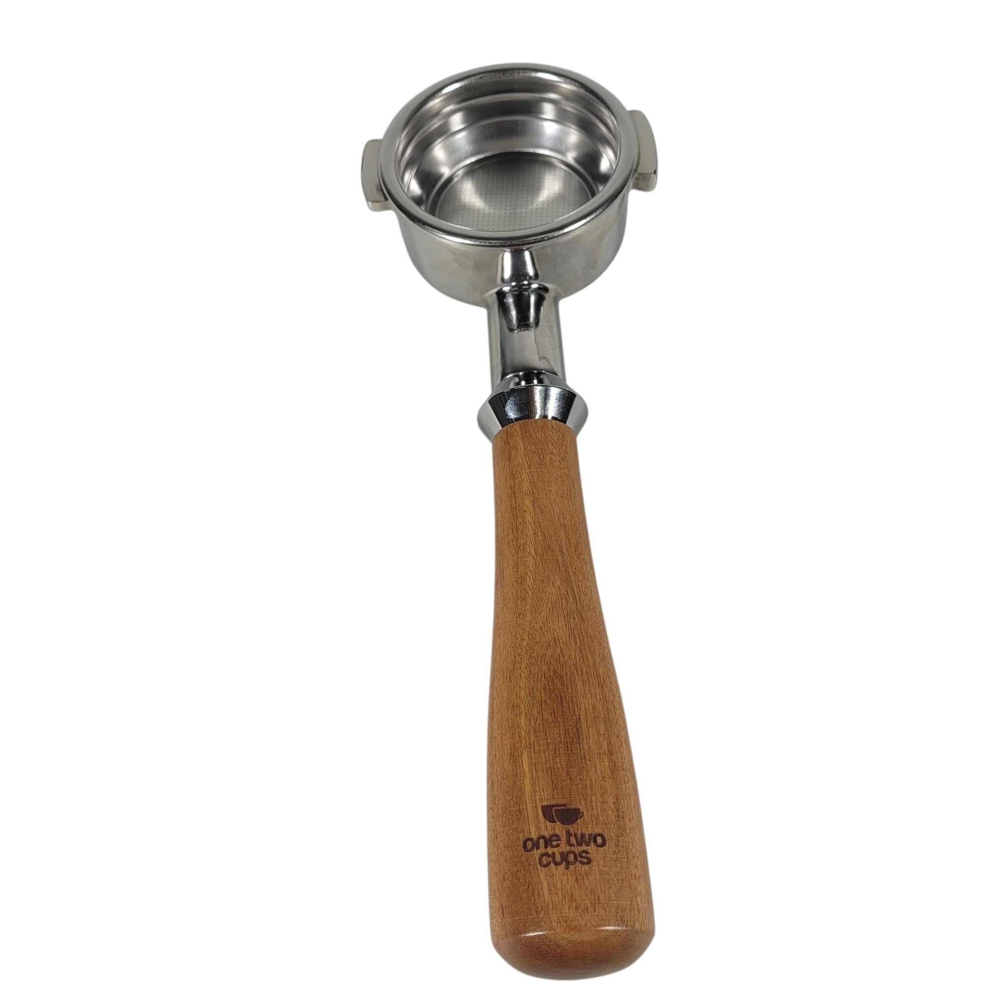 One Two Cups Bottomless Naked Portafilter Stainless Steel 58mm - E61
