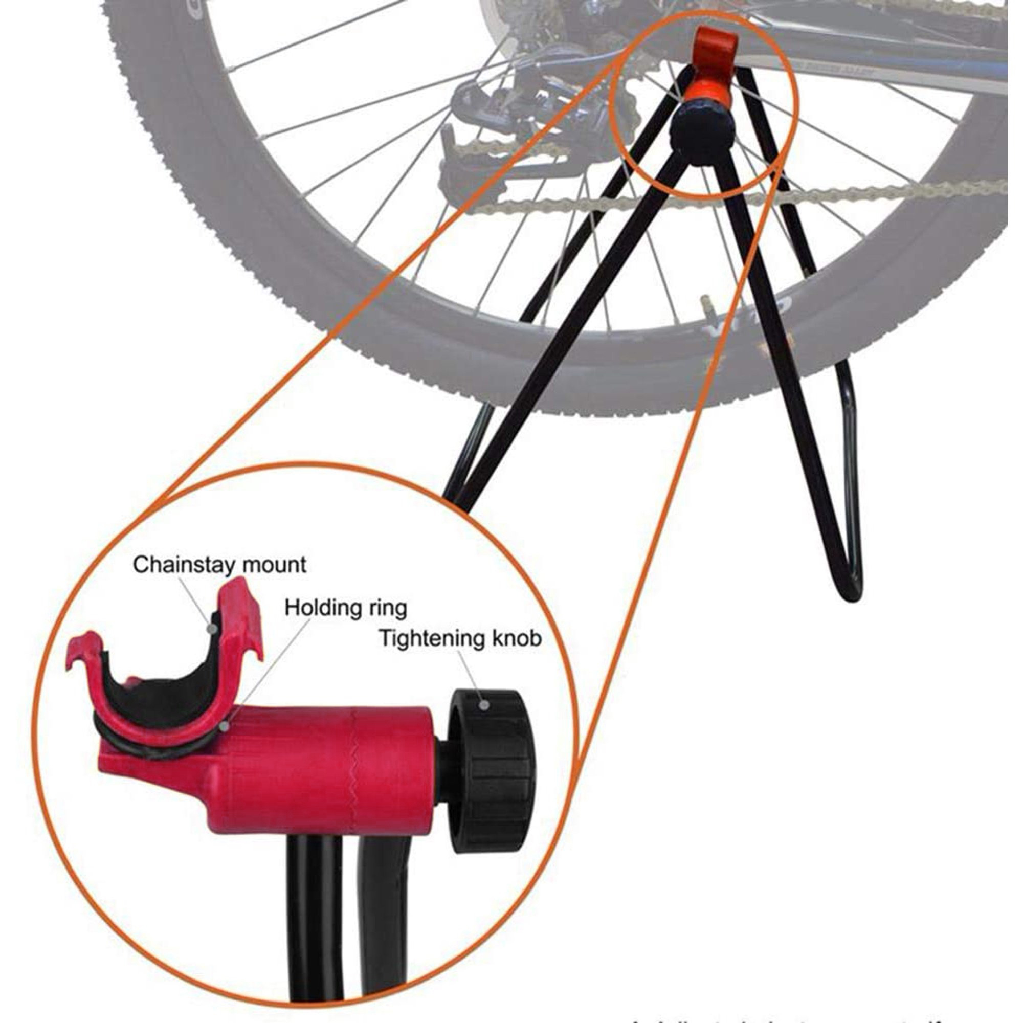 MIMRAPRO Standar Sepeda Besi Universal Paddock Standing Bike Display - L151