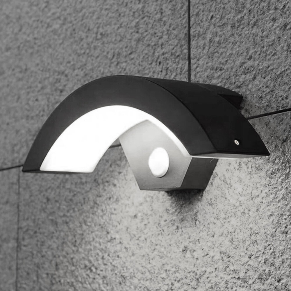 PDQ Lampu LED Dinding Outdoor Motion Sensor Waterproof Cool White 15W - 3120