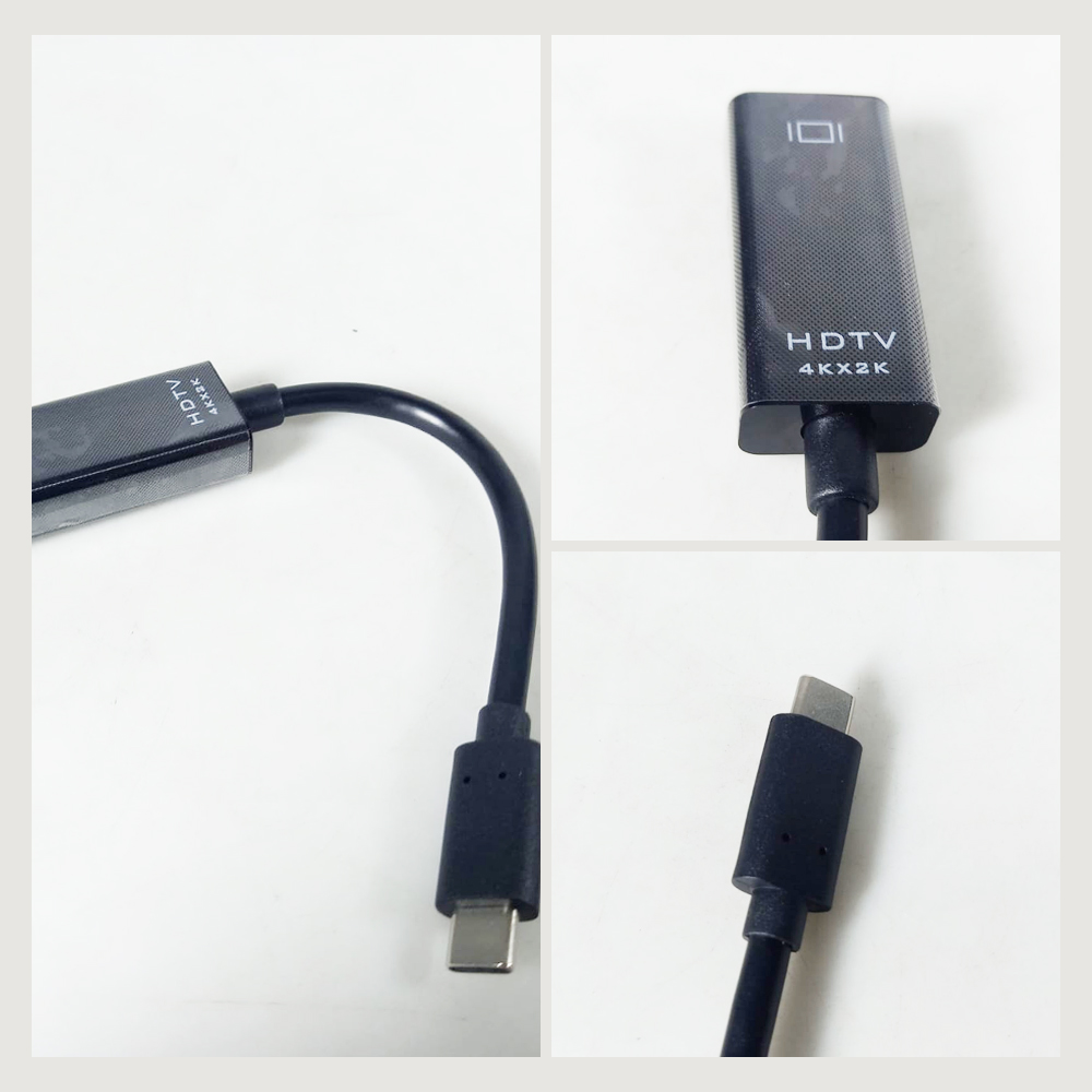 CHAOH Kabel Konverter USB Type C to HDMI 4K 15cm - MM142