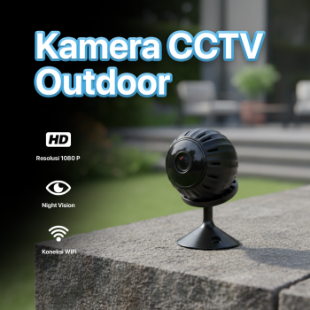 ZUIDID Kamera CCTV Outdoor WiFi IP Camera Mini IR Sensor 720P 1MP - X10