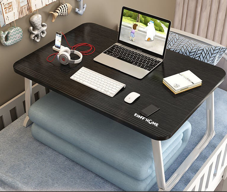 TaffHOME Meja Lipat Laptop Foldable Bed Table - BO-670