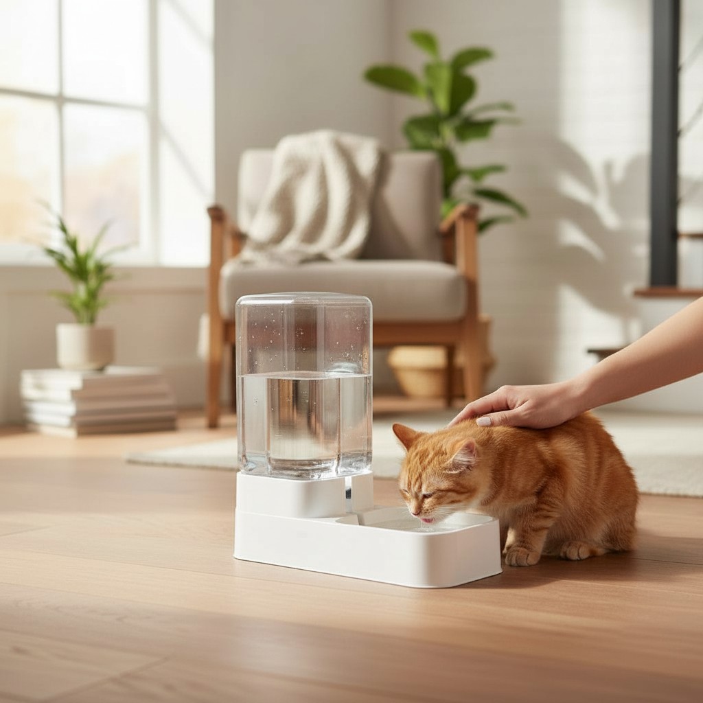 BaoRun Water Dispenser Tempat Minum Kucing Anjing Otomatis 3.8L - H-38