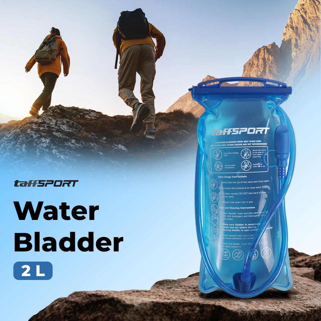 TaffSPORT Kantong Air Minum Water Bladder Bit Valve Hydration Bag 2L - SD16