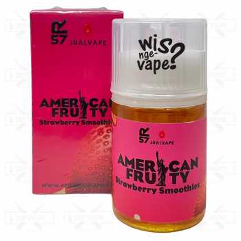 American Fruity Strawberry Smoothies 60ml - Liquid By JVP Hero57