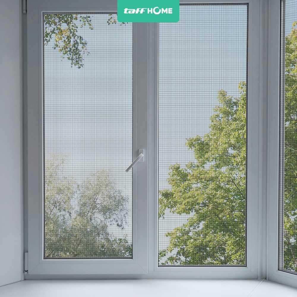 TaffHOME Kasa Nyamuk Jaring Jendela DIY Mosquito Net PP Nano 20 Mesh - AW15 - Gambar 5