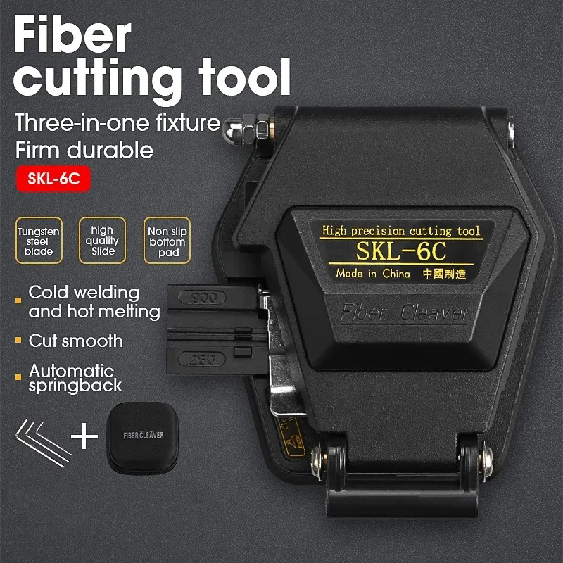 COMPTYCO Pemotong Serat Kabel Fiber Cleaver Optic Knife 16 Point Blade - SKL-6C