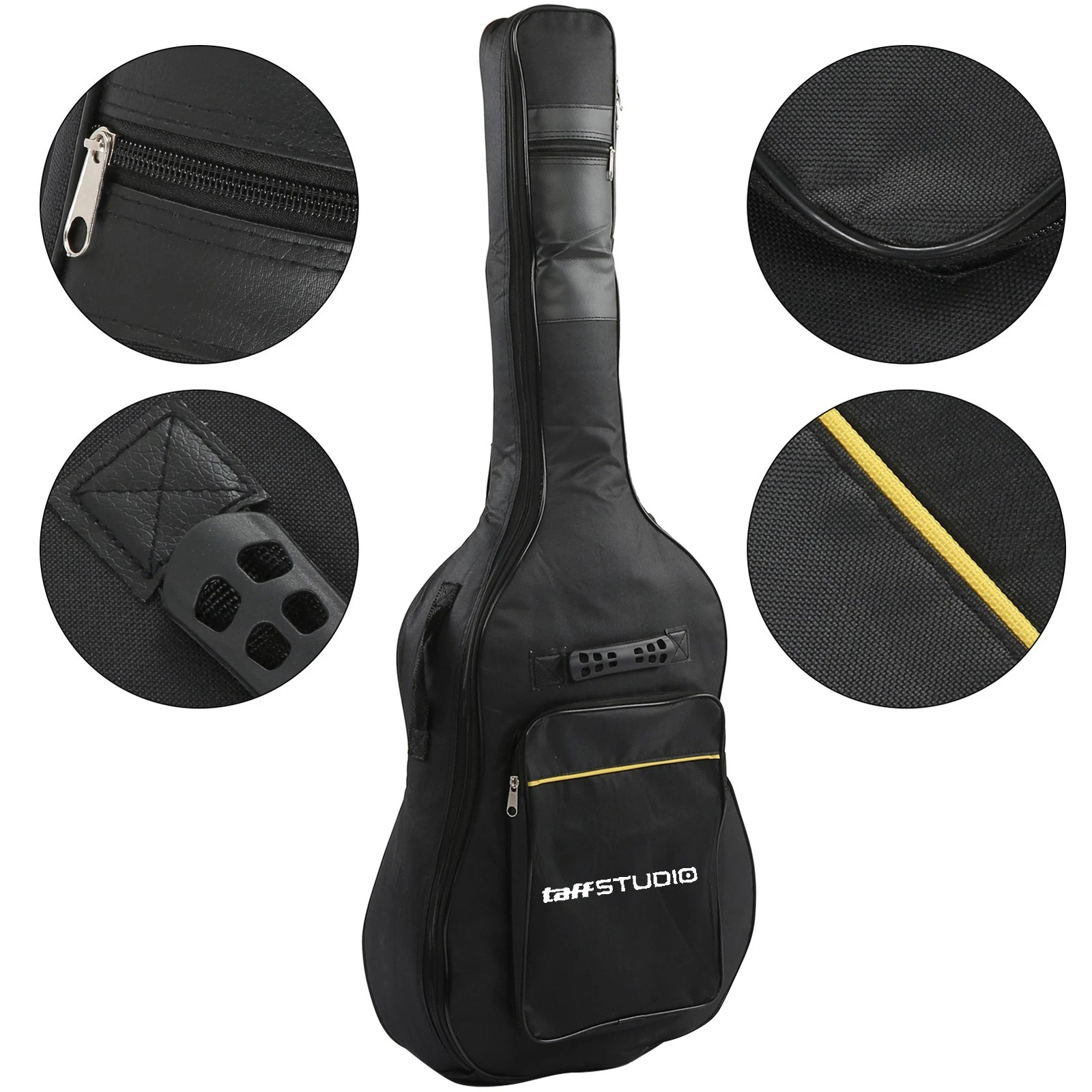 SCIONE Tas Gitar Oxford Guitar Bag Double Strap 40-41 Inch - XAZ5