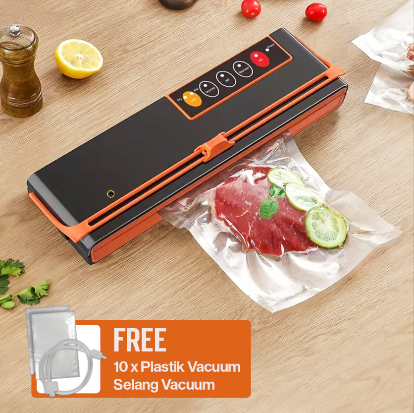 ATWFS Alat Vakum Makanan Vacuum Sealer Packaging Machine with Bag - SX-168