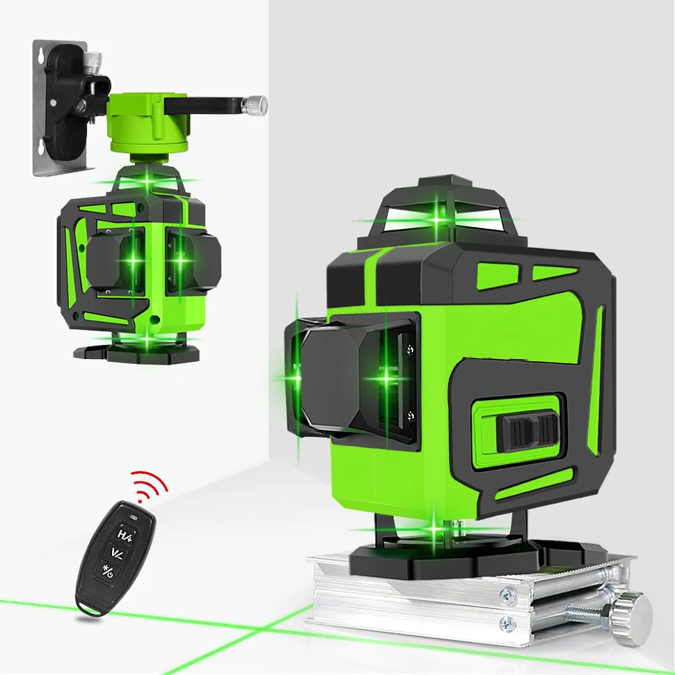 Clubiona Laser Level Self Leveling 4D 360 Degree 16 Line 520nm 2400mAh - CB-416