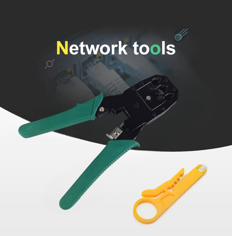 ZhanYi Tang Crimper Kabel LAN Plier Network Cable 3in1 RJ45 RJ-11 RJ12 - HT-315