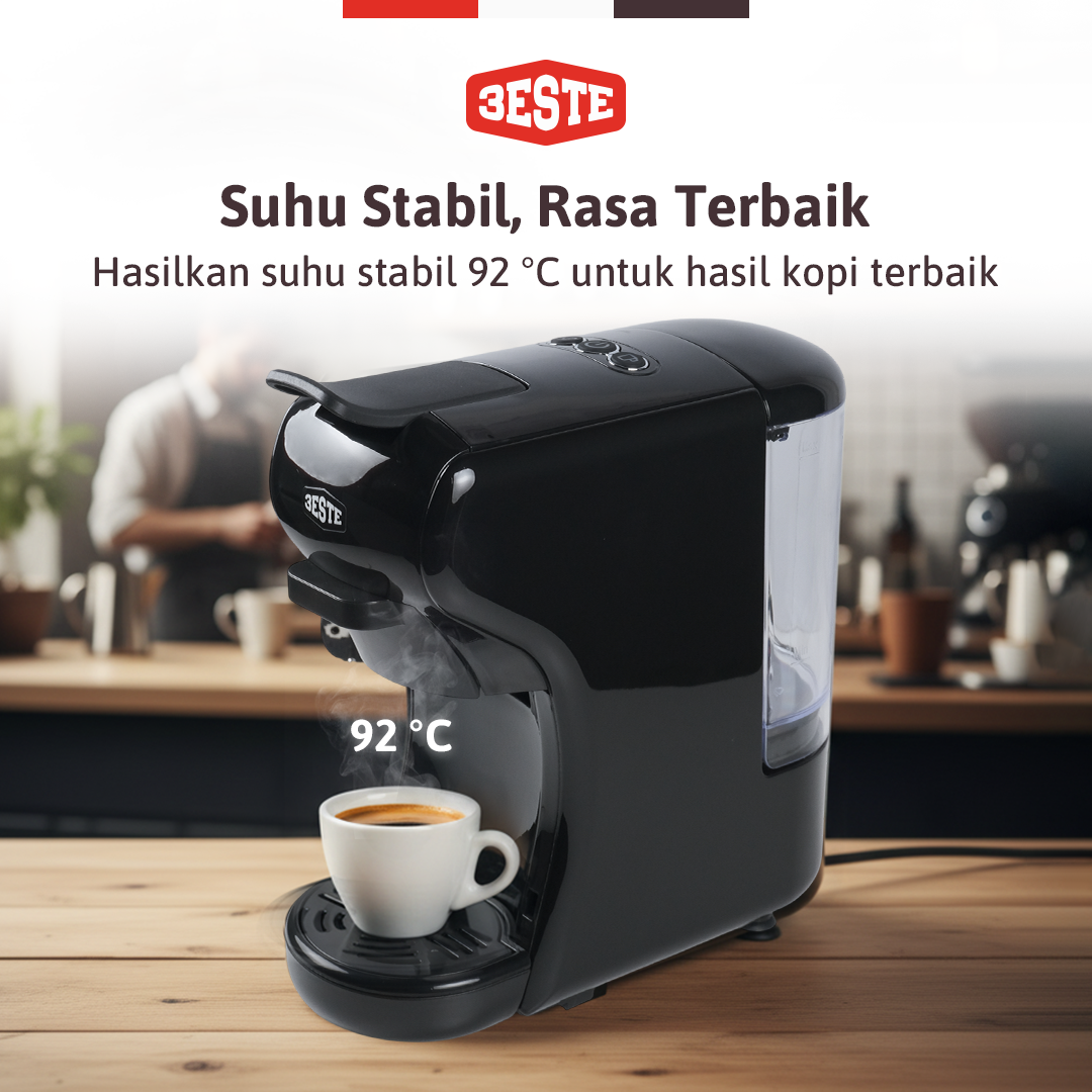 Mesin Kopi Espresso 3in1 Coffee Maker 19 Bar 1450W 600ml - ST-504