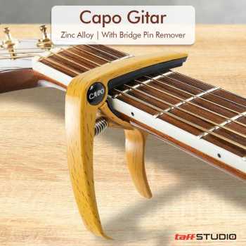 TaffSTUDIO Capo Gitar Zinc Alloy Bridge Pin Remover - QBJ