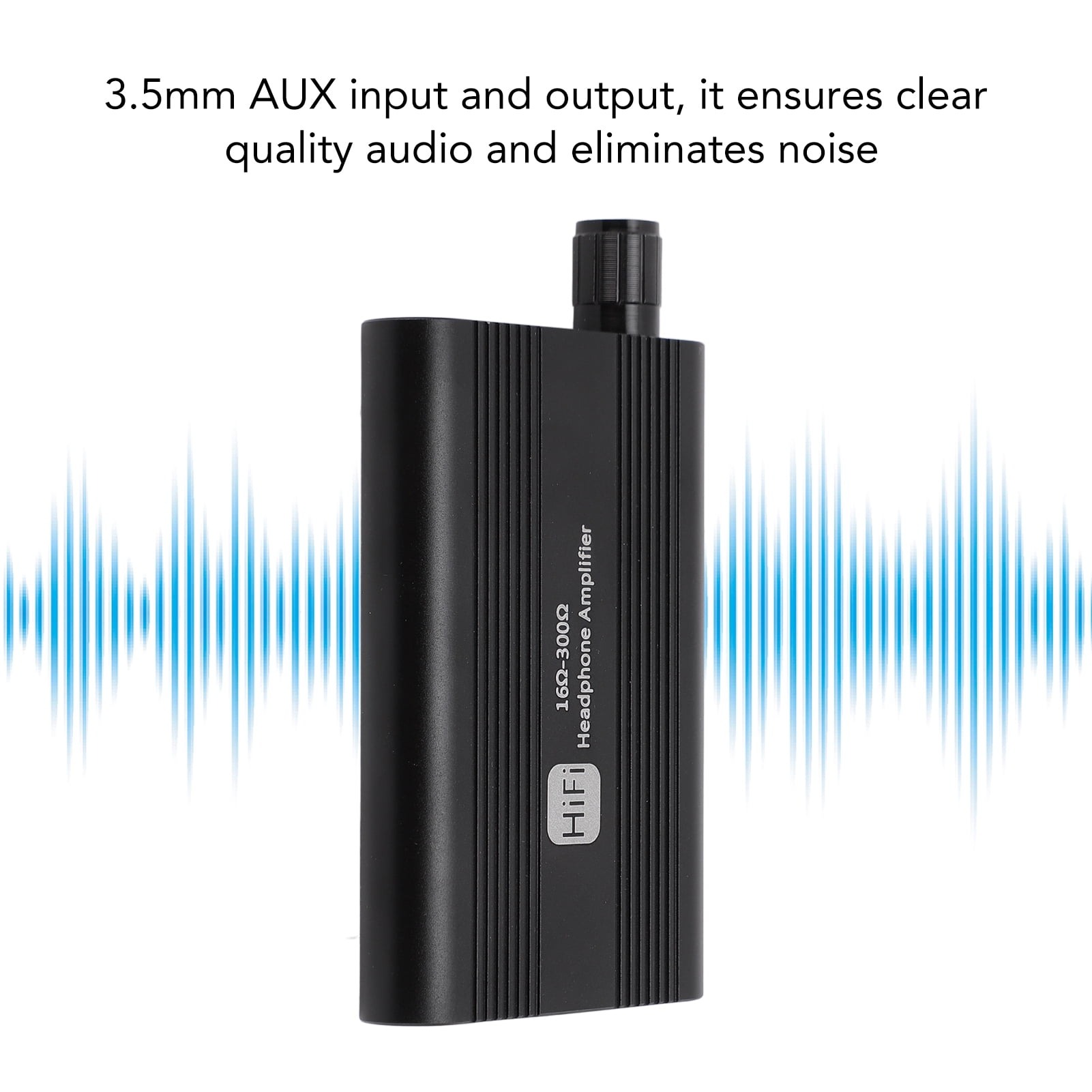 OOTDTY Portable Headphone Amplifier HiFi 16-300 Ohm - D3CS