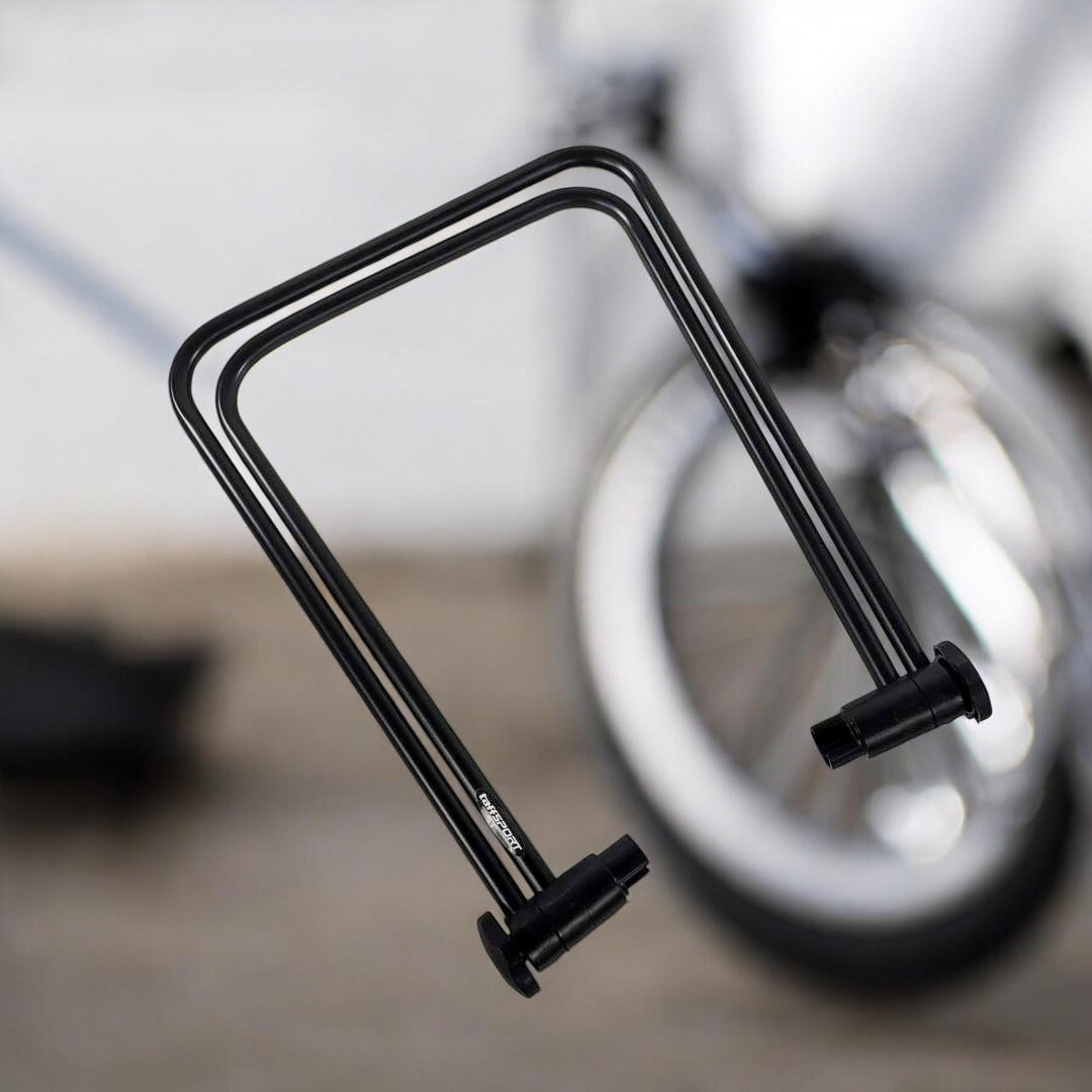 TaffSPORT Standar Sepeda Universal Paddock Standing Bike Display - L150