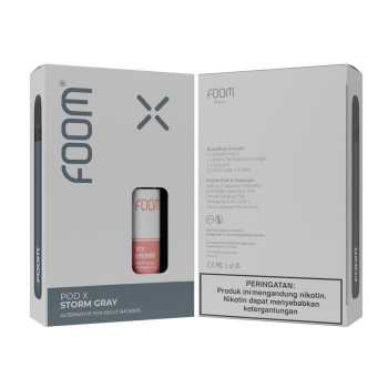 Foom X Bundling LIQUID 580mAh Pod Kit - By Foom Lab Kit Authentic
