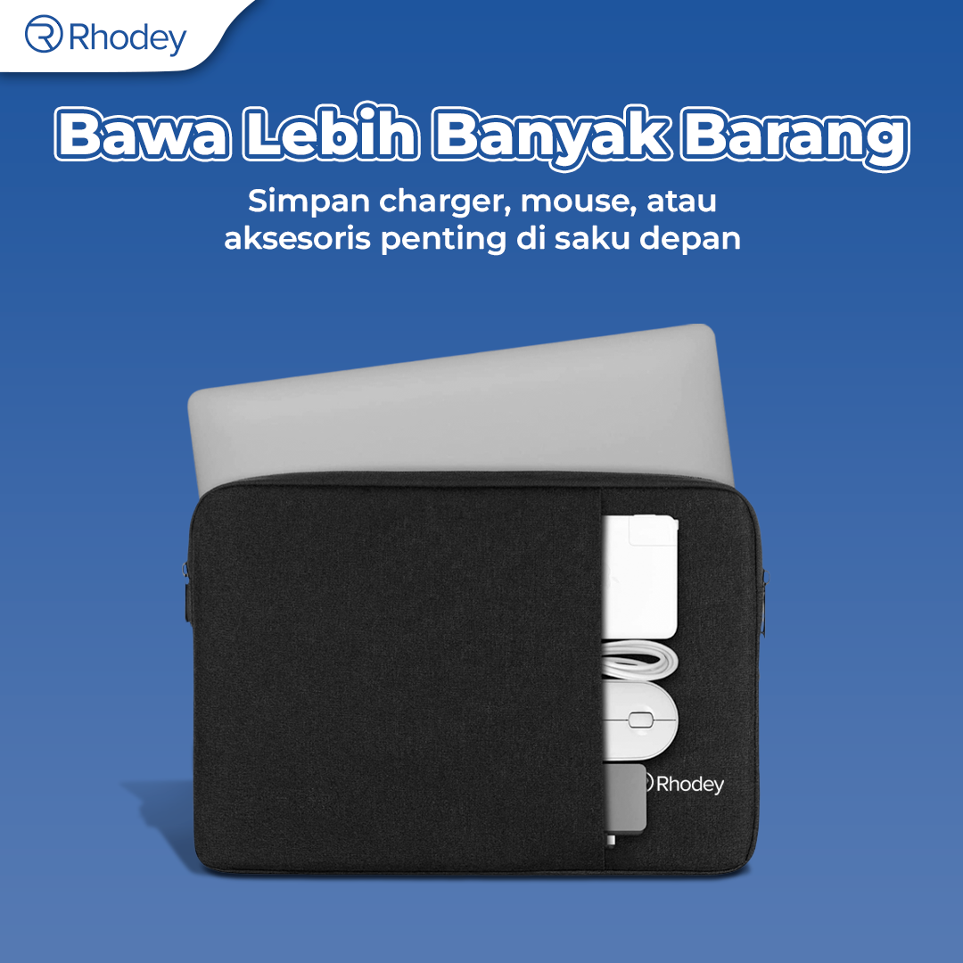 Rhodey Sleeve Case Laptop Waterproof Polyester Neoprene Bag - L123F