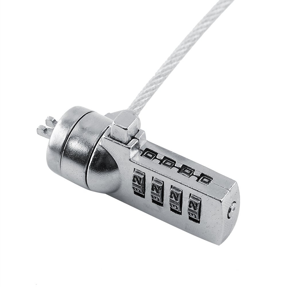 F&K Kunci Pengaman Laptop Code Kombinasi Angka 4 Digit Security Lock - 90880