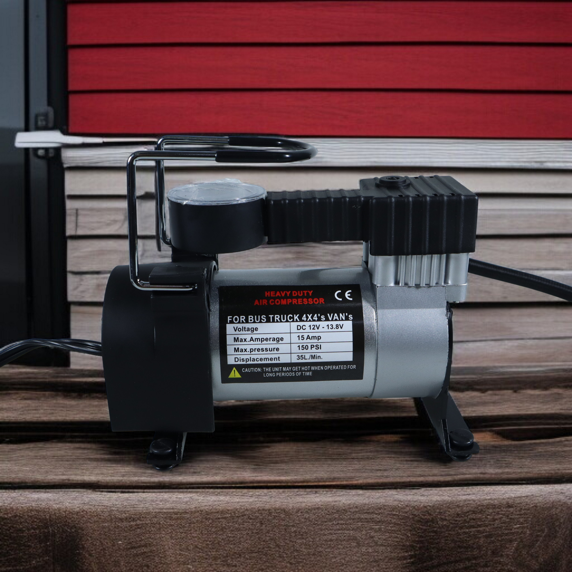 OTOHEROES Mini Heavy Duty Air Compressor DC 12V 150 PSI