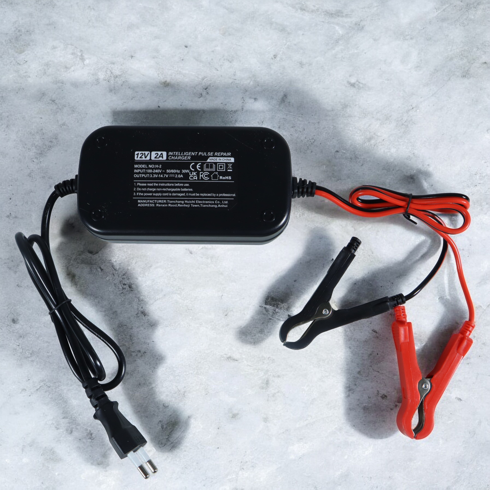 Extractme Charger Aki Motor Intelligent Battery Charger 12V 2A - H-2
