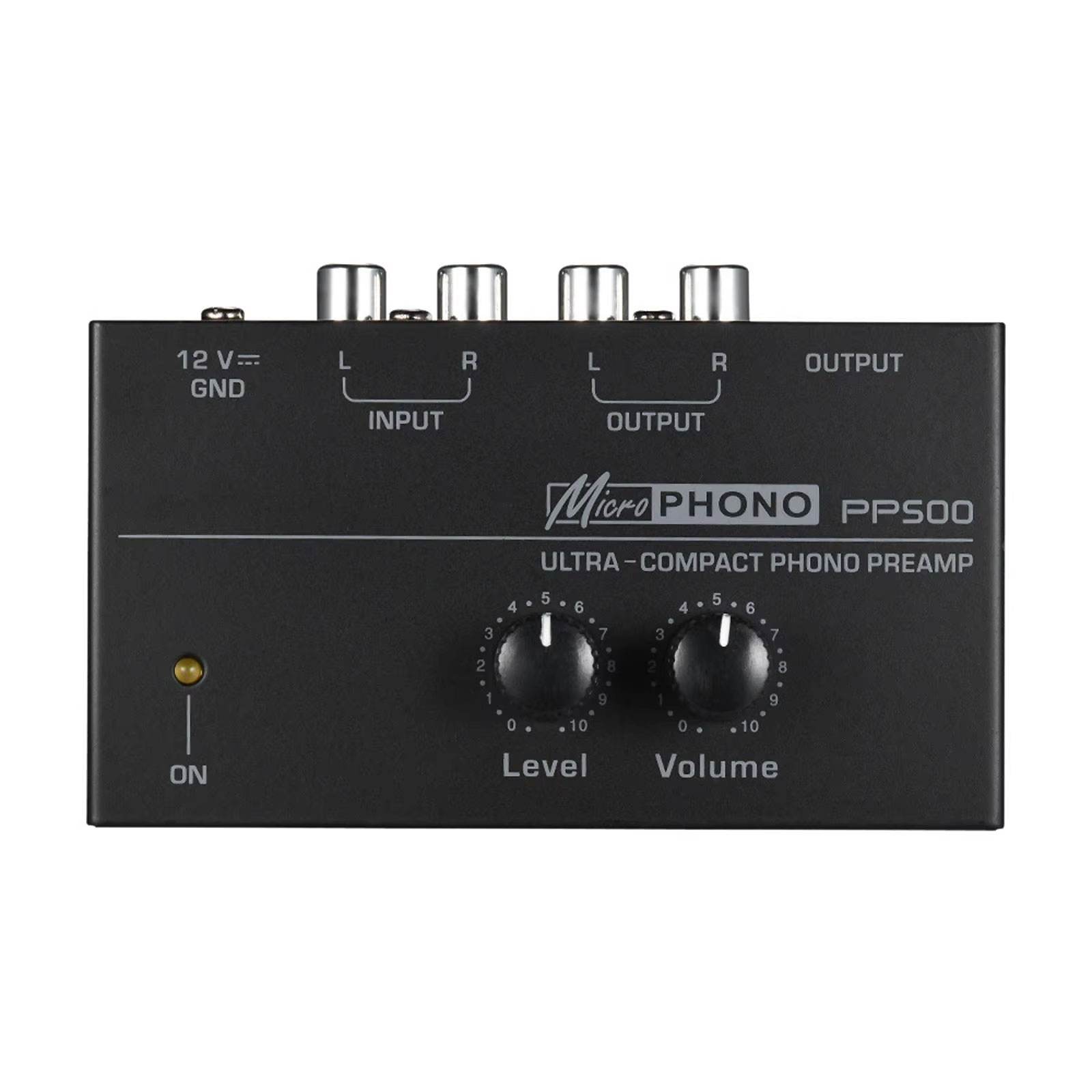 MAGIDEAL Micro Phono Preamp Turntable Low Noise Preamplifier DC 12V - PP500