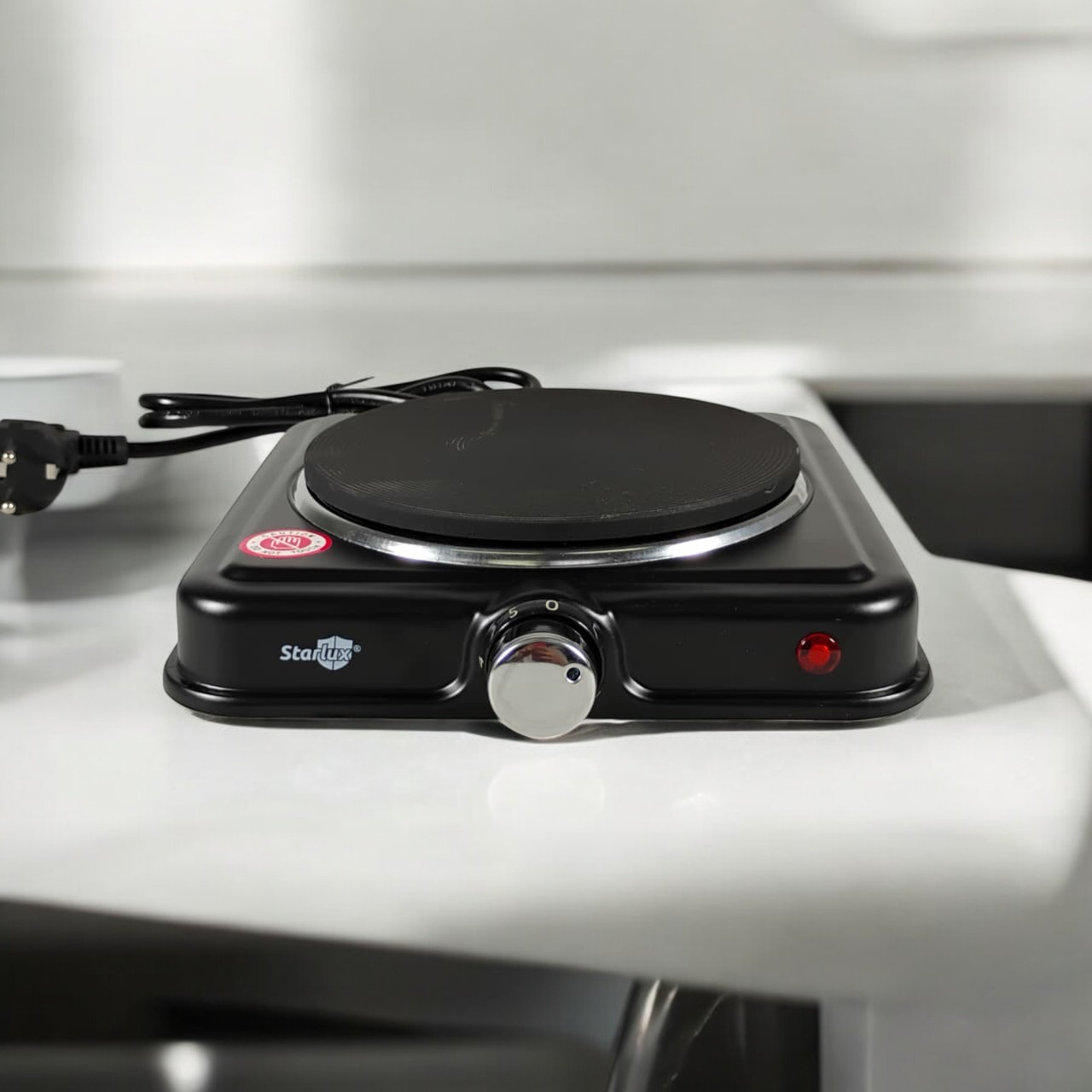 Taffware Kompor Listrik 1 Tungku Mini Portable 5 Gear Hot Plate 1000W - 5702