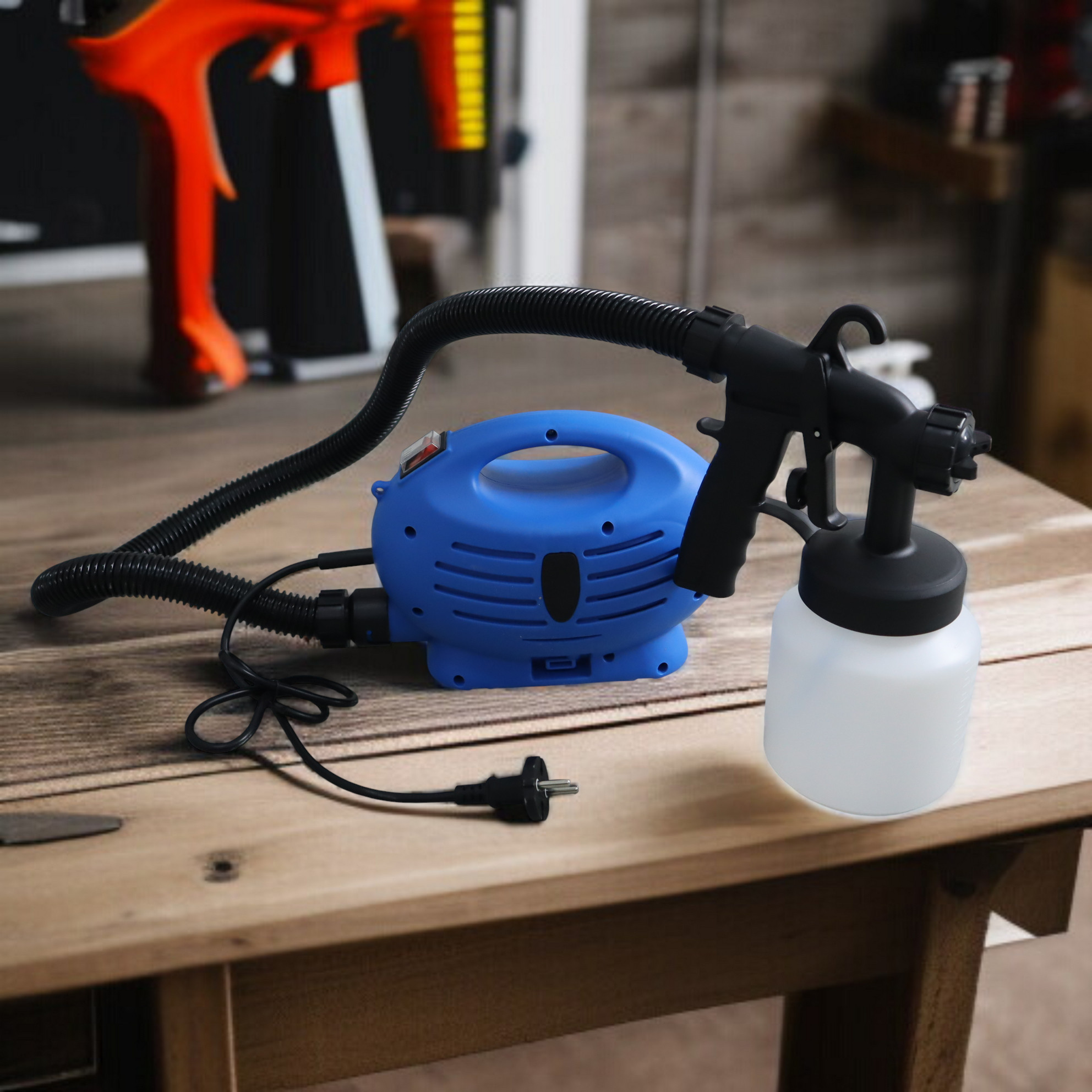 KHANAK Semprotan Cat Elektrik Paint Spray Gun High Pressure 650W - ZH-008