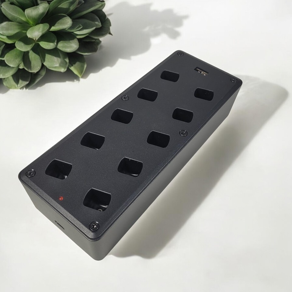Keyinda Charging Base Earphone Receiver Audio Tour Guide 10 Slot - 7901