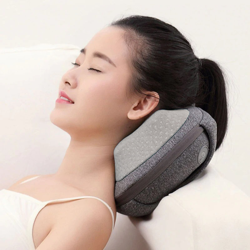 LF Lefan Health Bantal Pijat Leher 3D Neck Massage Kneading Heating - LF-YK006
