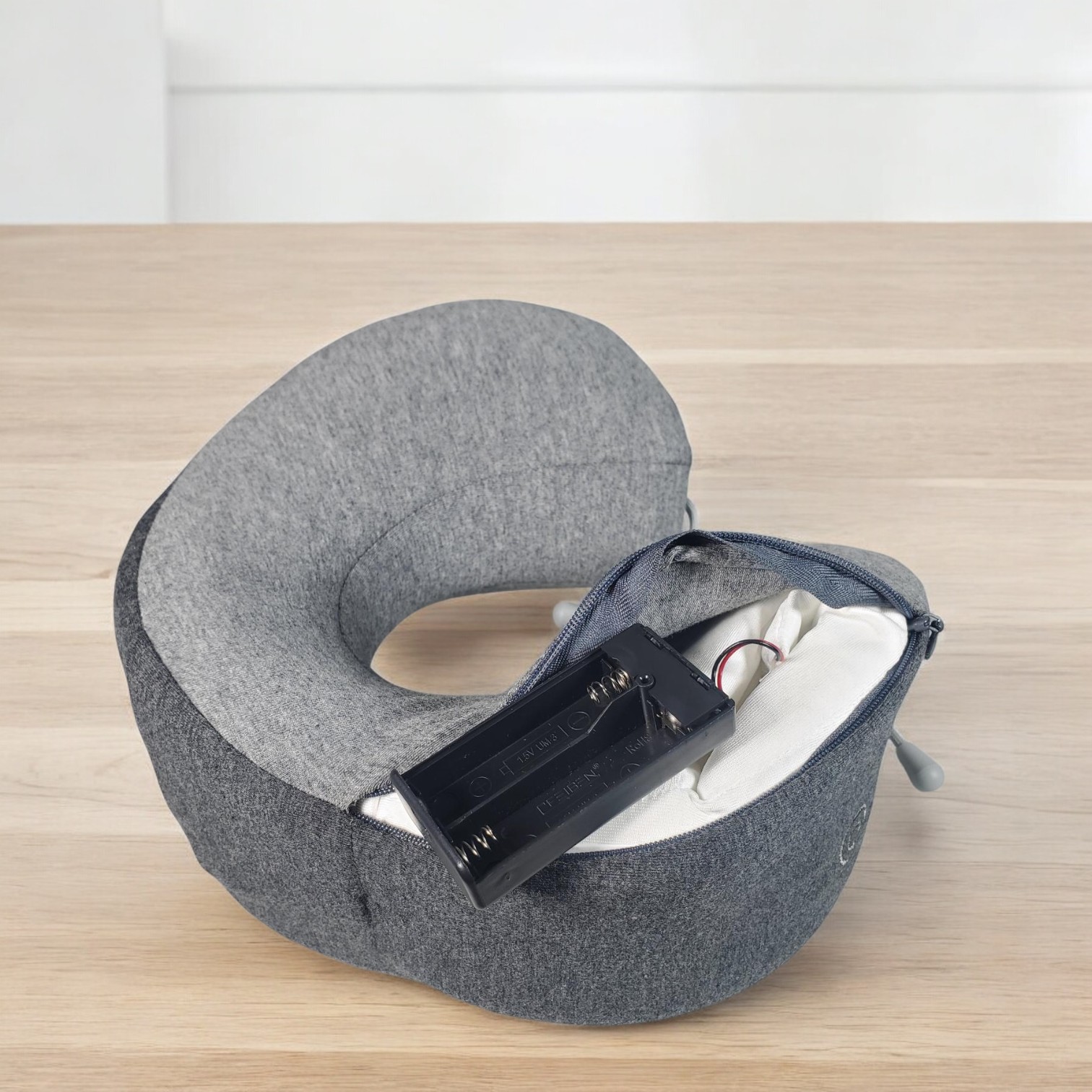 LF Bantal Pijat Leher Elektrik U-Shaped Neck Massager Pillow - LR-S100
