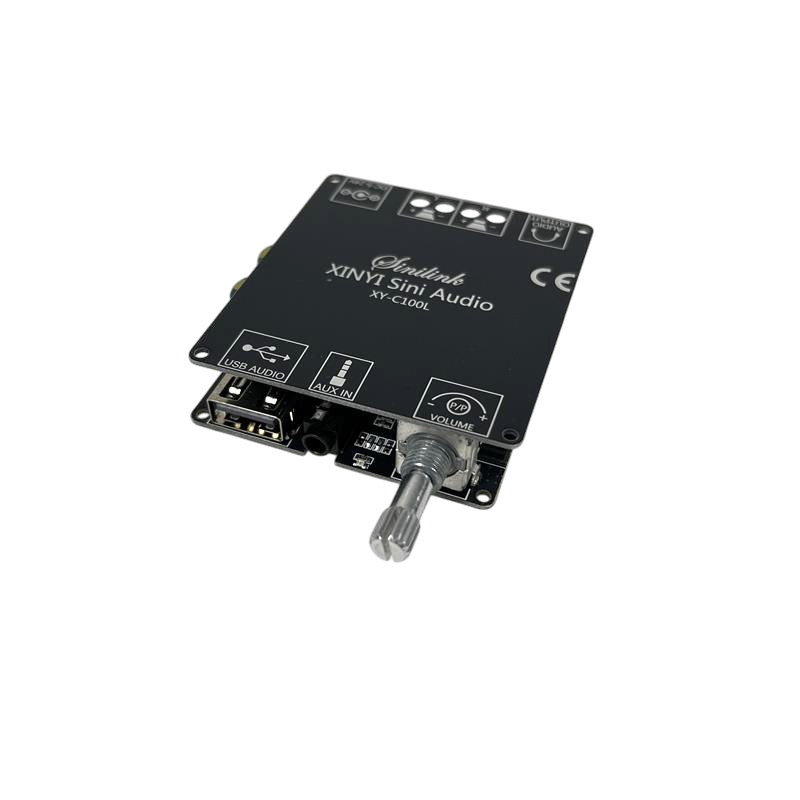Sinilink XINYI Audio Amplifier Bluetooth 5.0 Class D 2x100W - XY-C100L