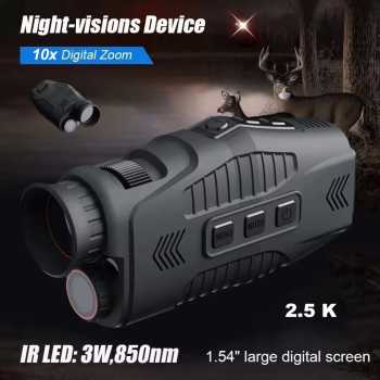 Aotuo Teropong Monokular Telescope Outdoor Night Vision 10x 2.5K - R11