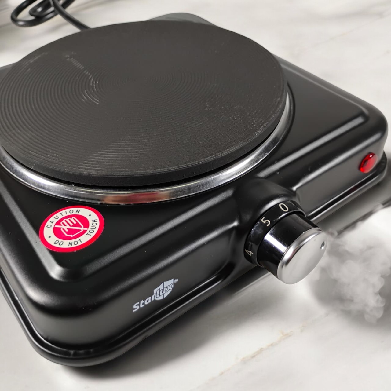 Taffware Kompor Listrik 1 Tungku Mini Portable 5 Gear Hot Plate 1000W - 5702