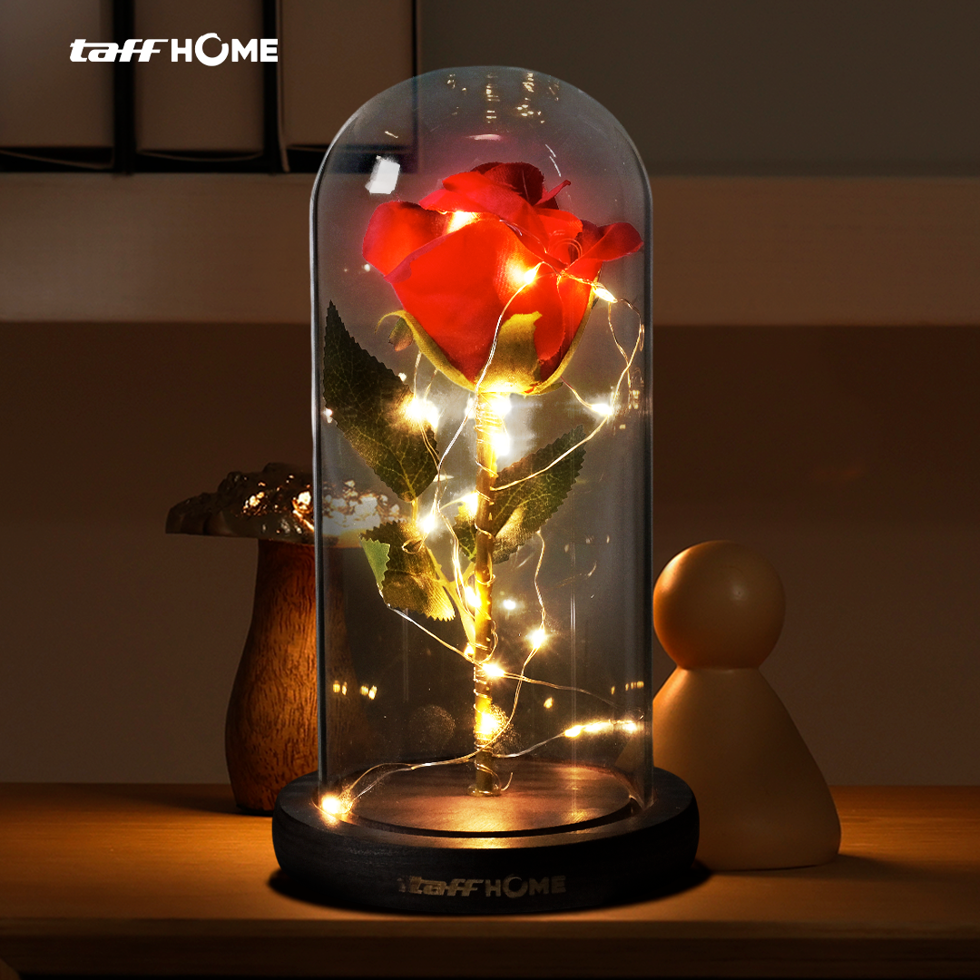 TaffHOME Lampu Hias LED Mawar Beauty and The Beast Warm White 3000K - AC01