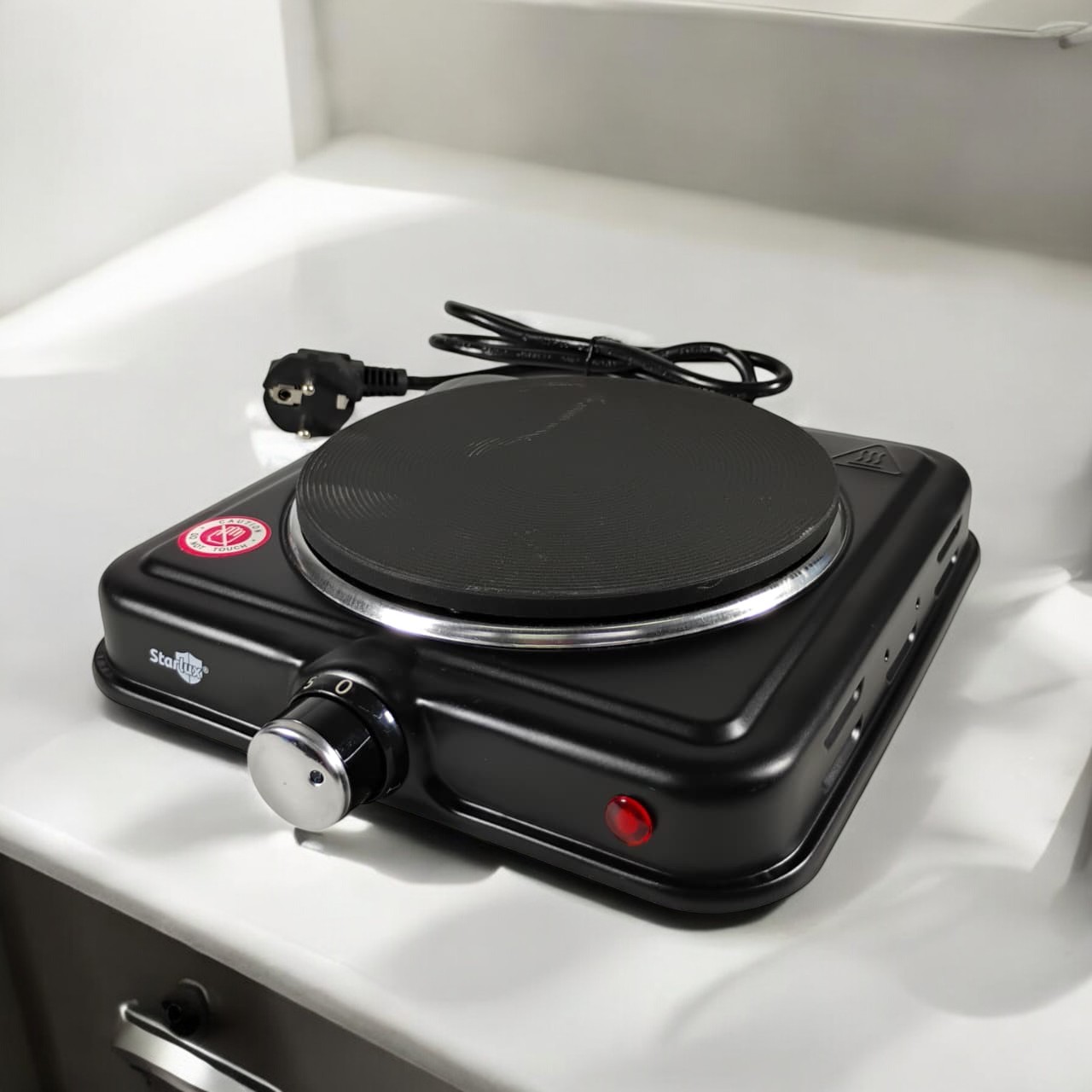 Taffware Kompor Listrik 1 Tungku Mini Portable 5 Gear Hot Plate 1000W - 5702