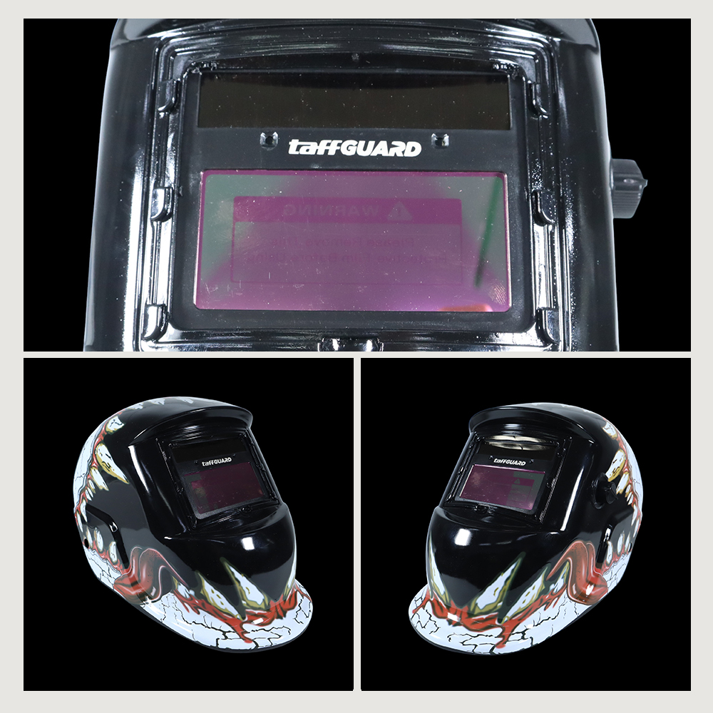 VERMARK Helm Las Otomatis Auto Darkening Welding Helmet - HW-012