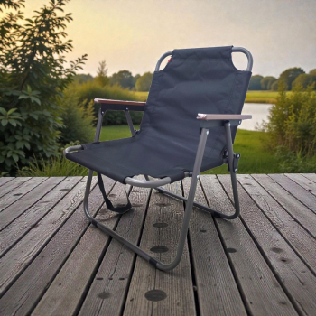 RAKU Kursi Lipat Outdoor Camping Portable Oxford 600D Folding Chair - RK-64