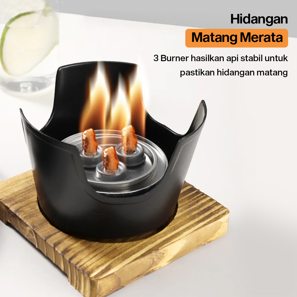 FreshFind Alat Panggang Arang Portable BBQ Japanese Grill Stove - H01