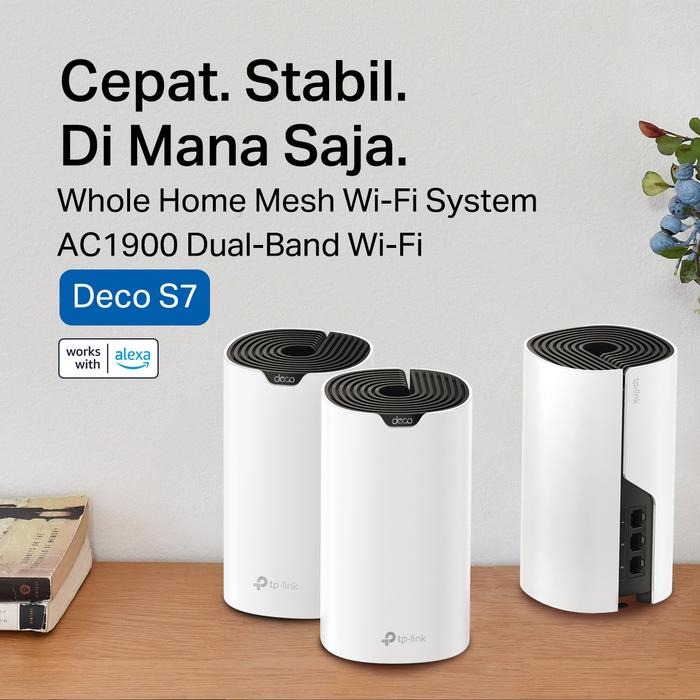 TP-LINK Deco S7 Router Mesh Dual Band WiFi MU-MIMO Full Gigabit Port - AC1900