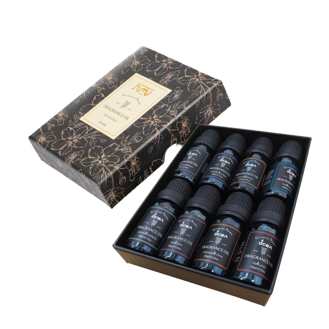 Taffware HUMI Minyak Aromatherapy 8 in 1 Essential Oil 10ml - RH-28