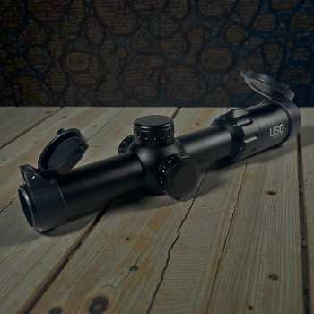 USO Rifle Tactical Scope Hunting Magnification SFP Side Focus 1-8x24mm - 1-8x24SFP