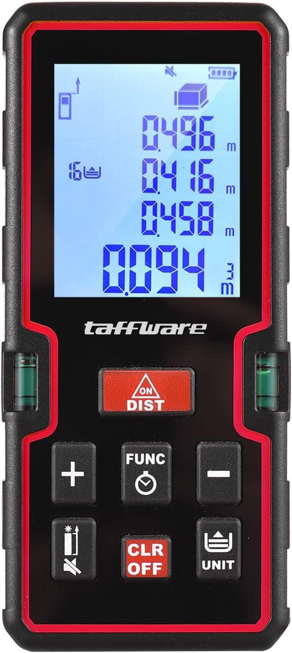INKERSI Meteran Laser Digital Electronic Accuracy Ruler Infrared 40M - KE40S