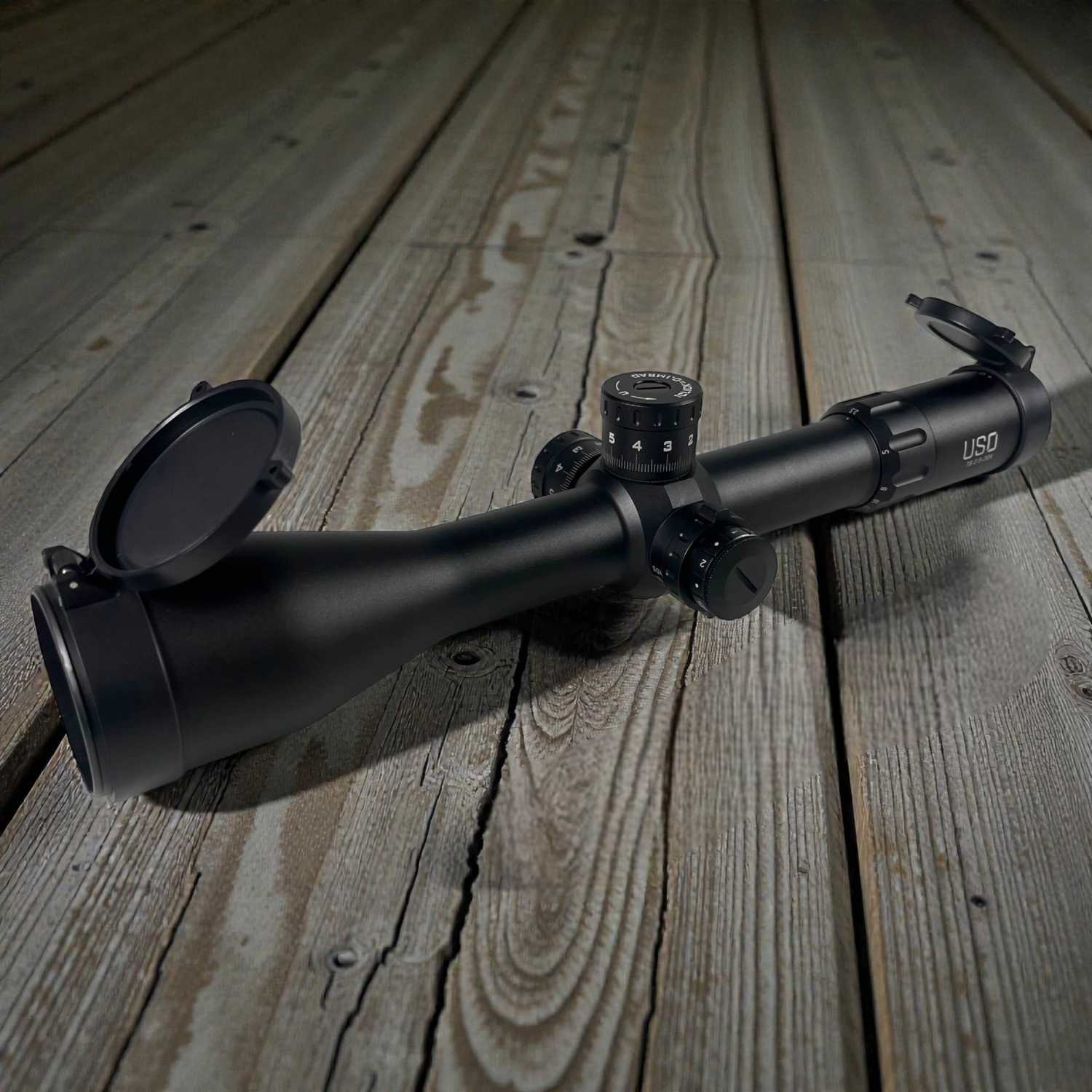 Jual USO Rifle Tactical Scope Hunting Magnification IR FFP