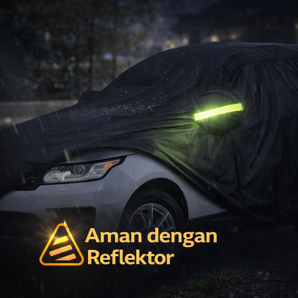 XSD Sarung Mobil Universal Car Body Cover Waterproof Dustproof - JW-01