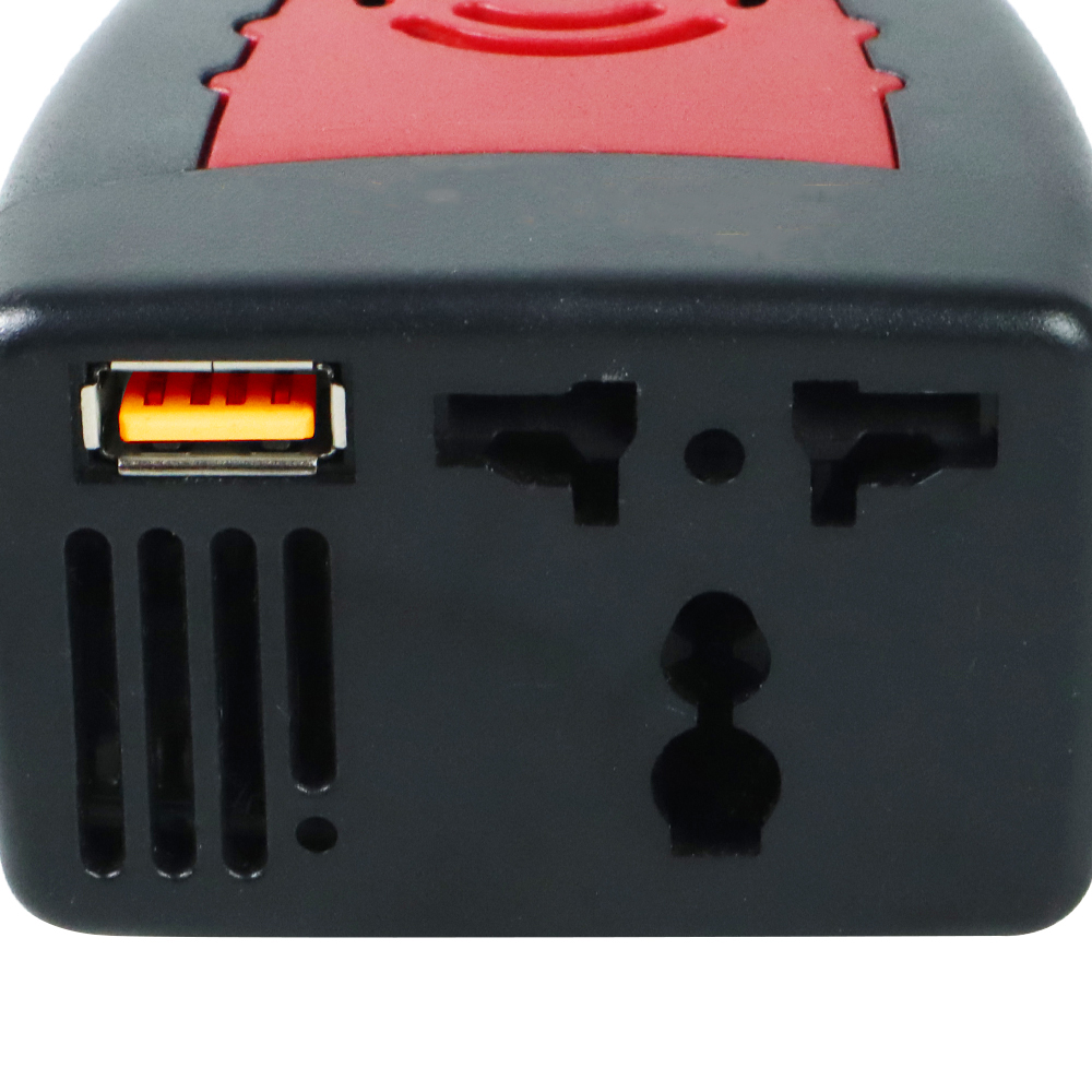 Taffware Car Inverter DC 12 V to AC 220V 5V USB 150W - T150W