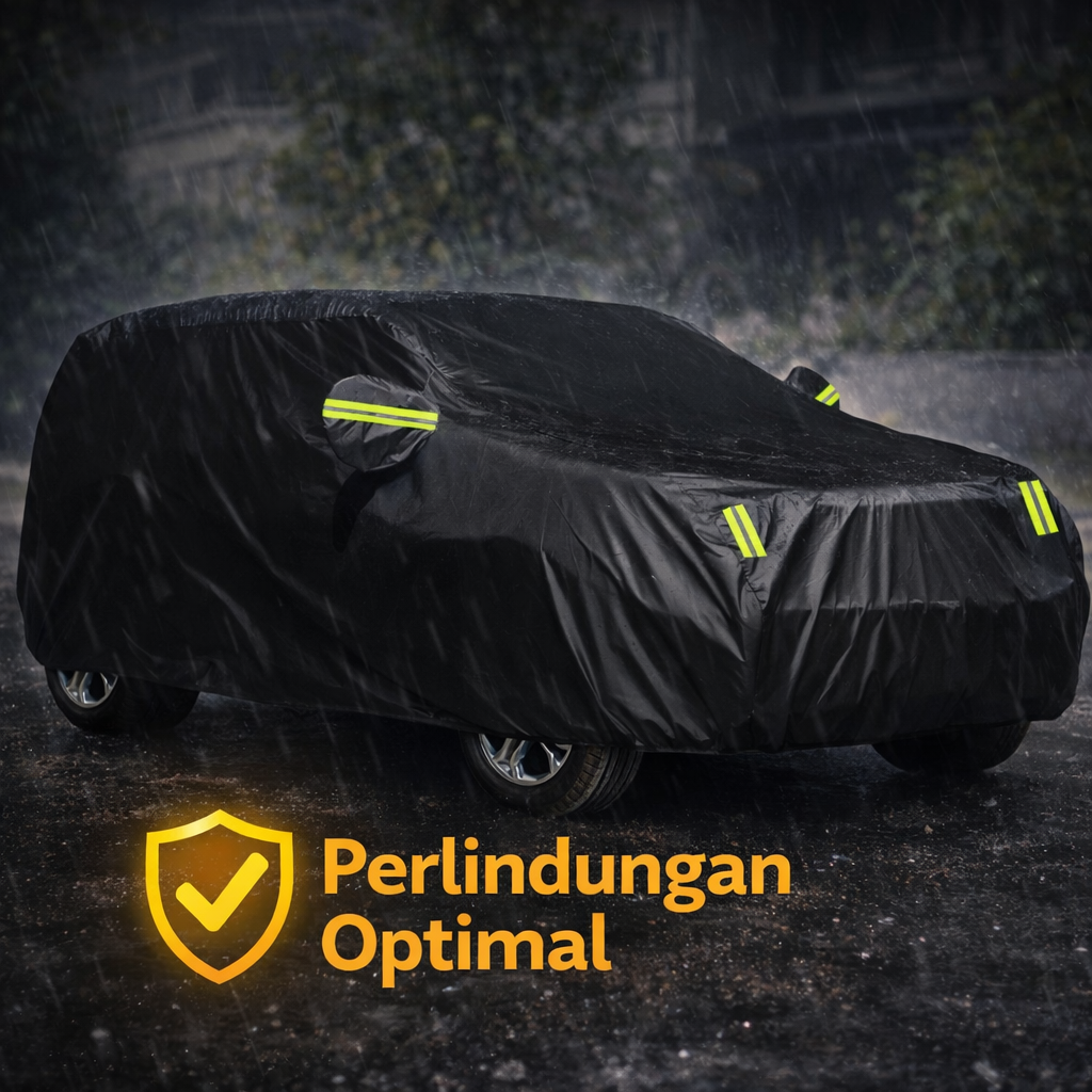 XSD Sarung Mobil Universal Car Body Cover Waterproof Dustproof - JW-01