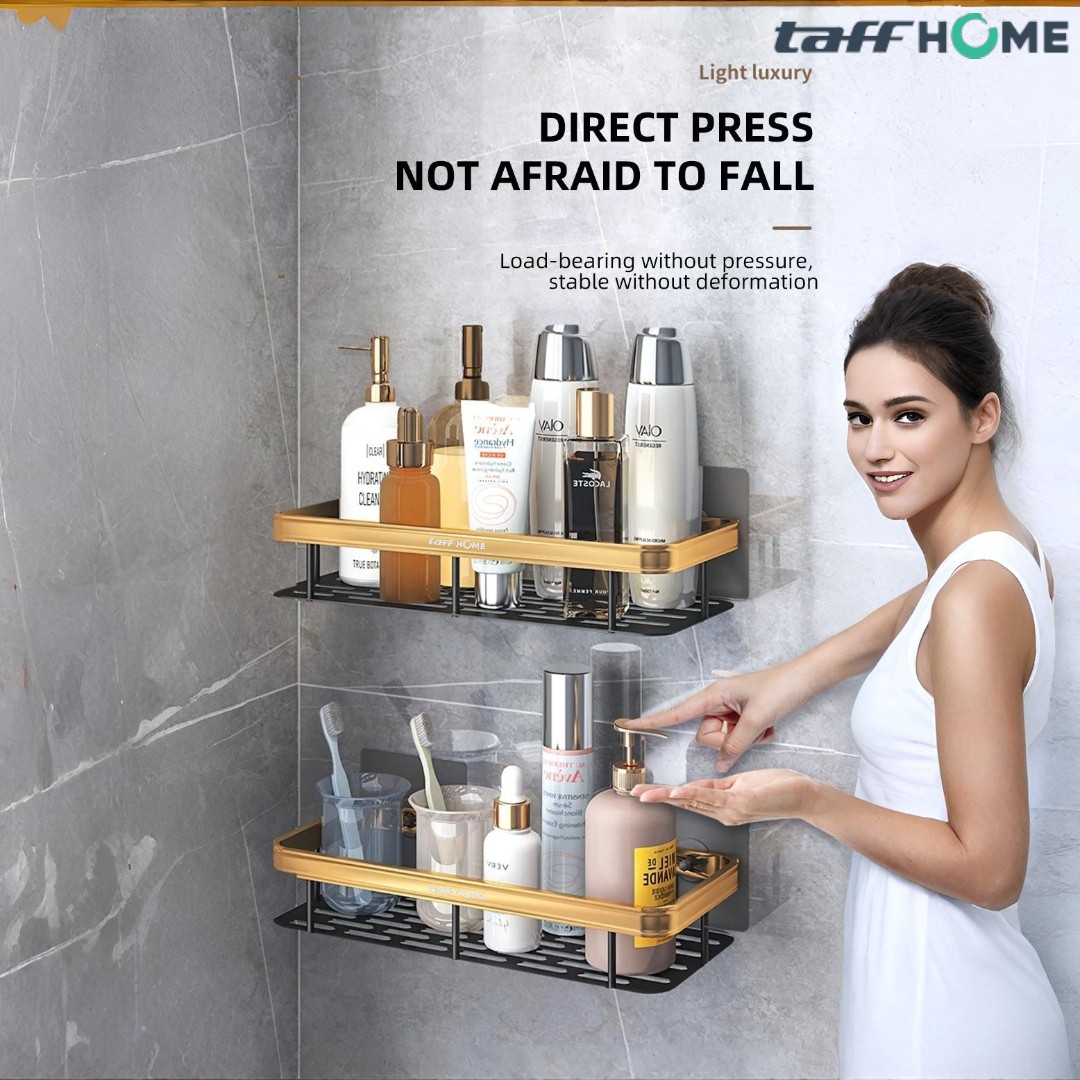 PEISI Rak Gantung Kamar Mandi Bathroom Organizer Rack Aluminium - SH242