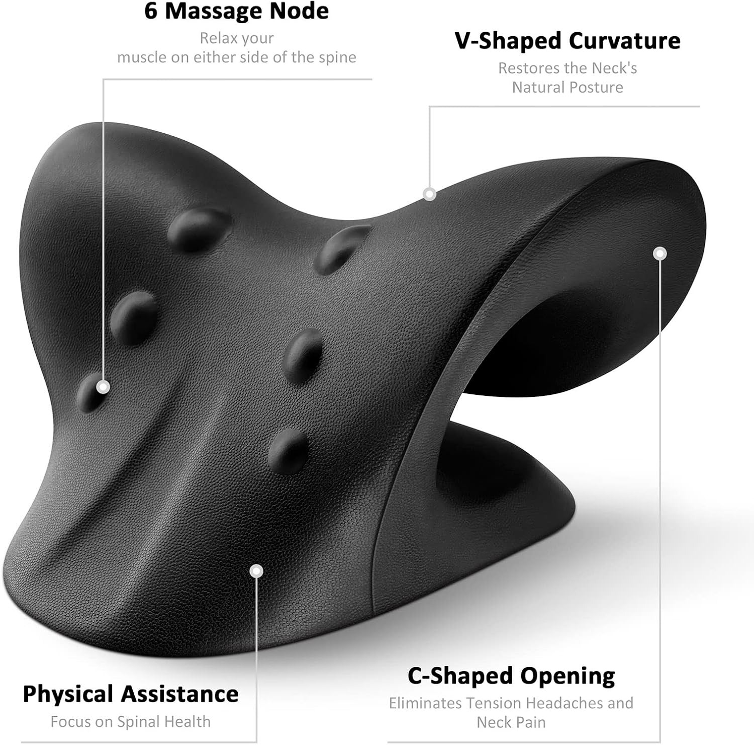 lpcbec Alat Relaksasi Leher Tulang Belakang Neck Pillow Relieve Pain - IPC22