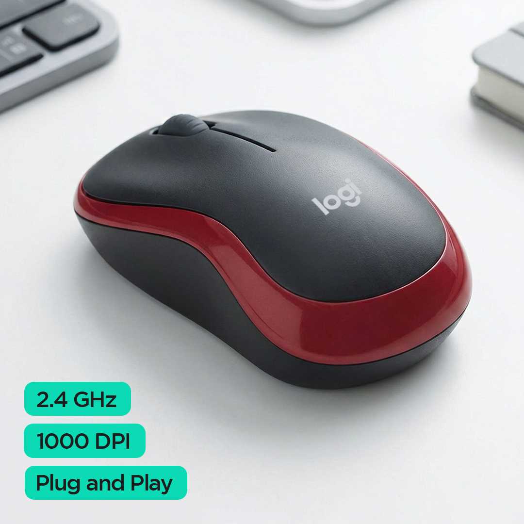 Jual Logitech Mouse Wireless Optical 2.4GHz Ergonomic 3 Key